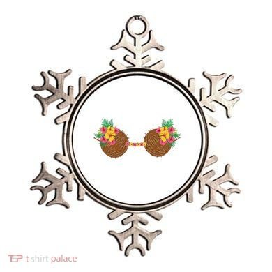 Coconut Bra Tropical Ornament