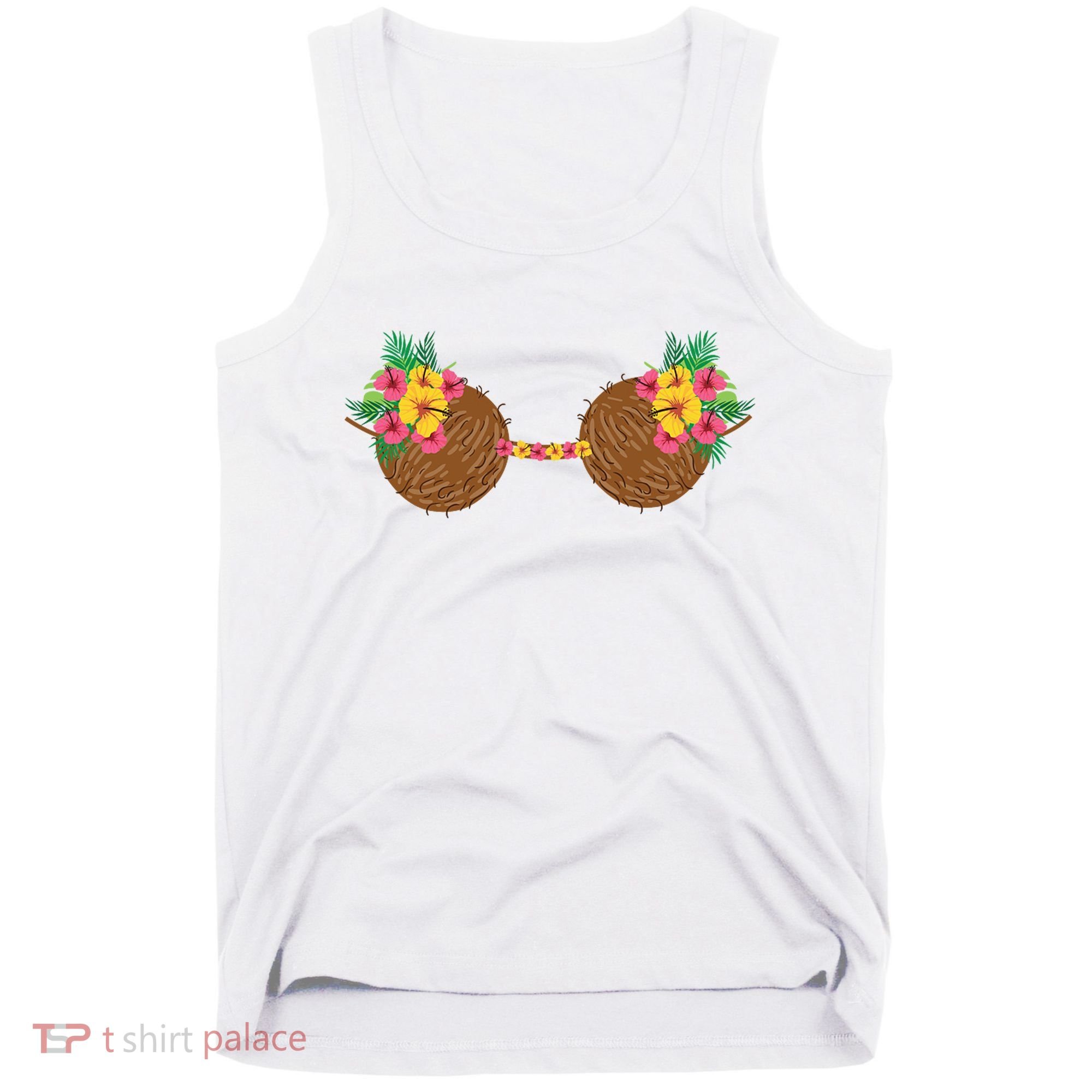 Coconut Bra Tropical Tank Top