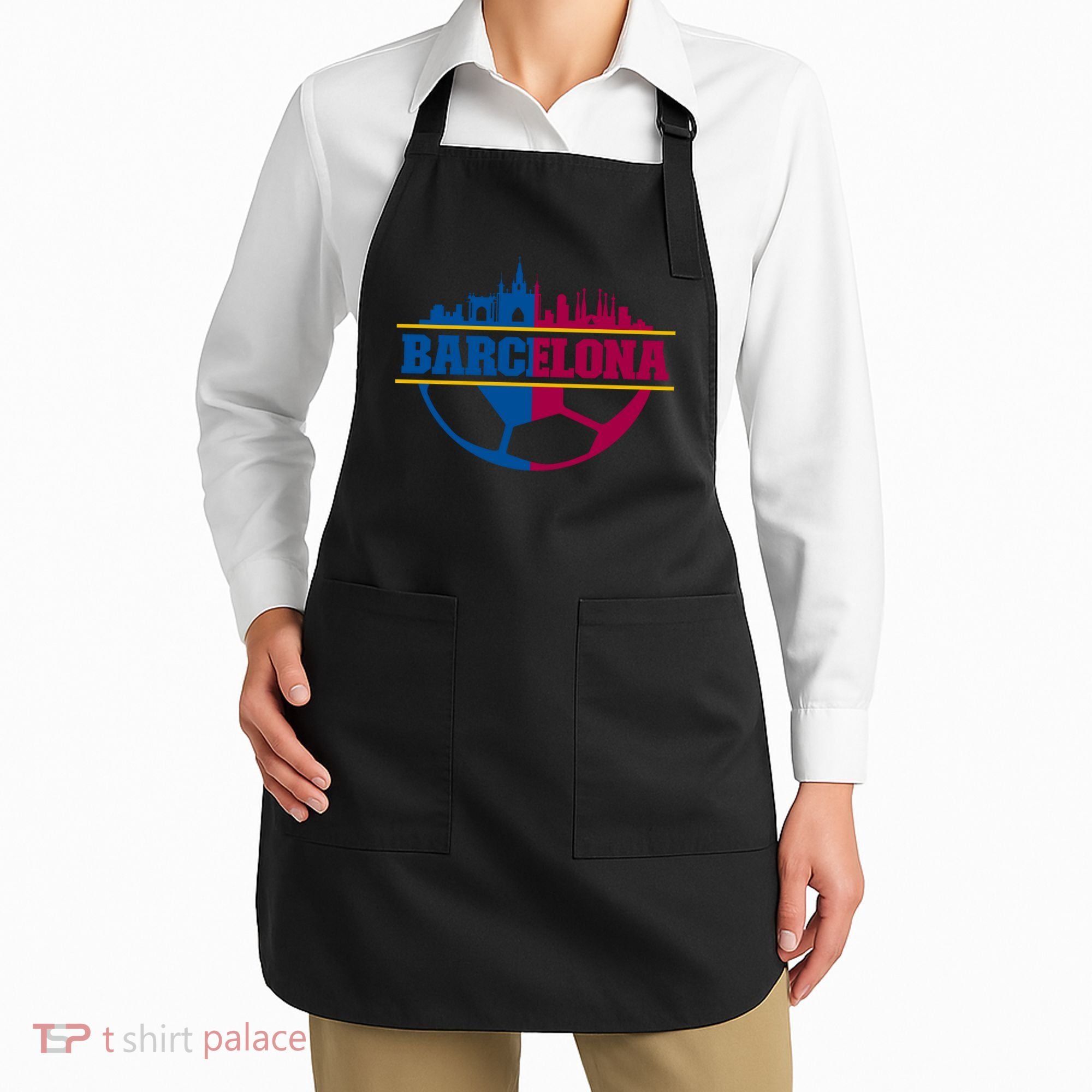 Cool Barcelona Team Euro City Apron