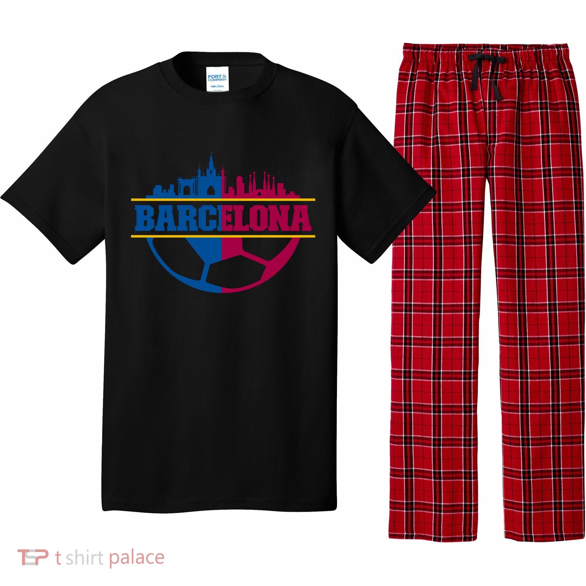 Cool Barcelona Team Euro City Pajama Set
