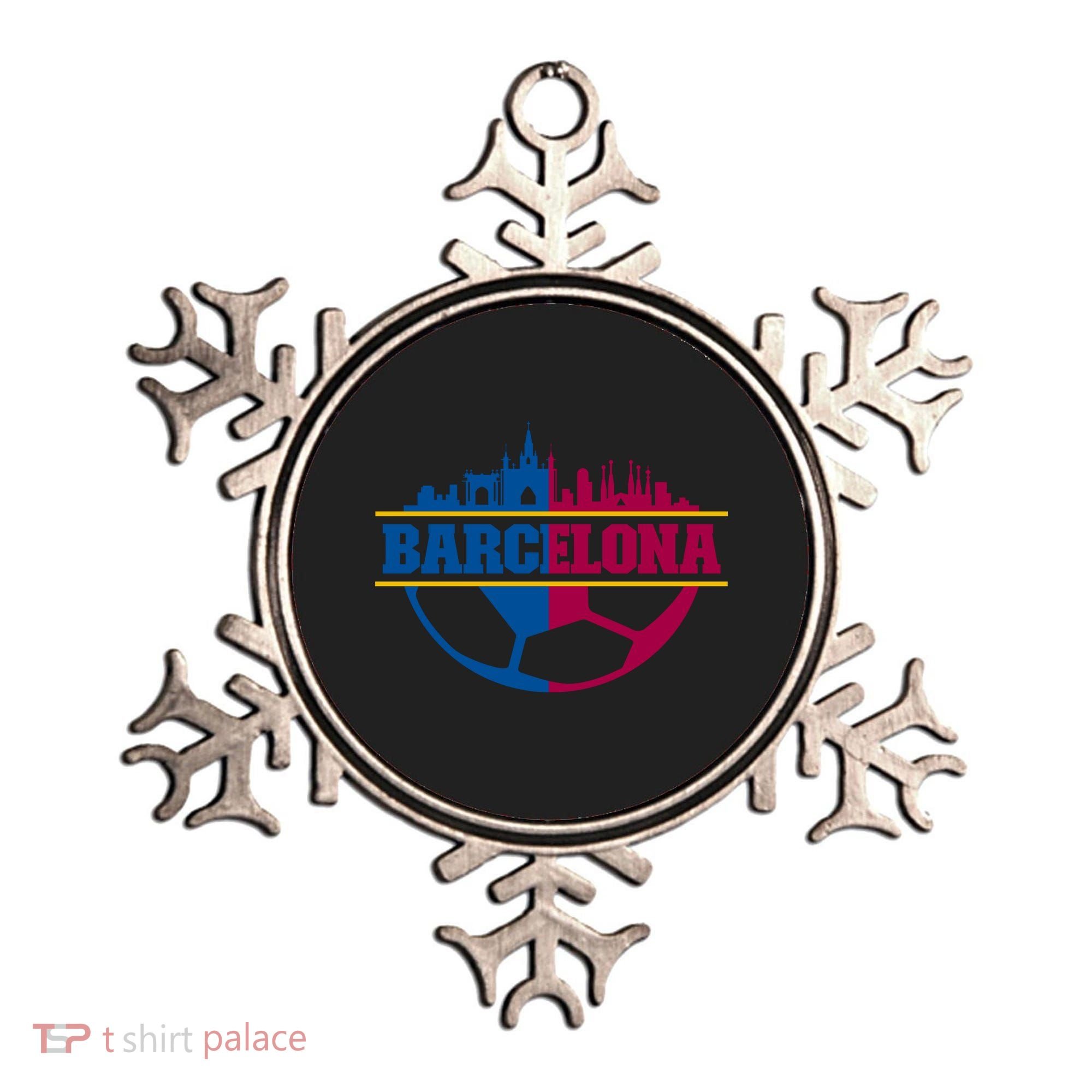 Cool Barcelona Team Euro City Ornament
