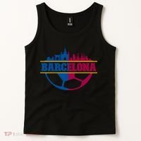 Cool Barcelona Team Euro City Tank Top thumb 2