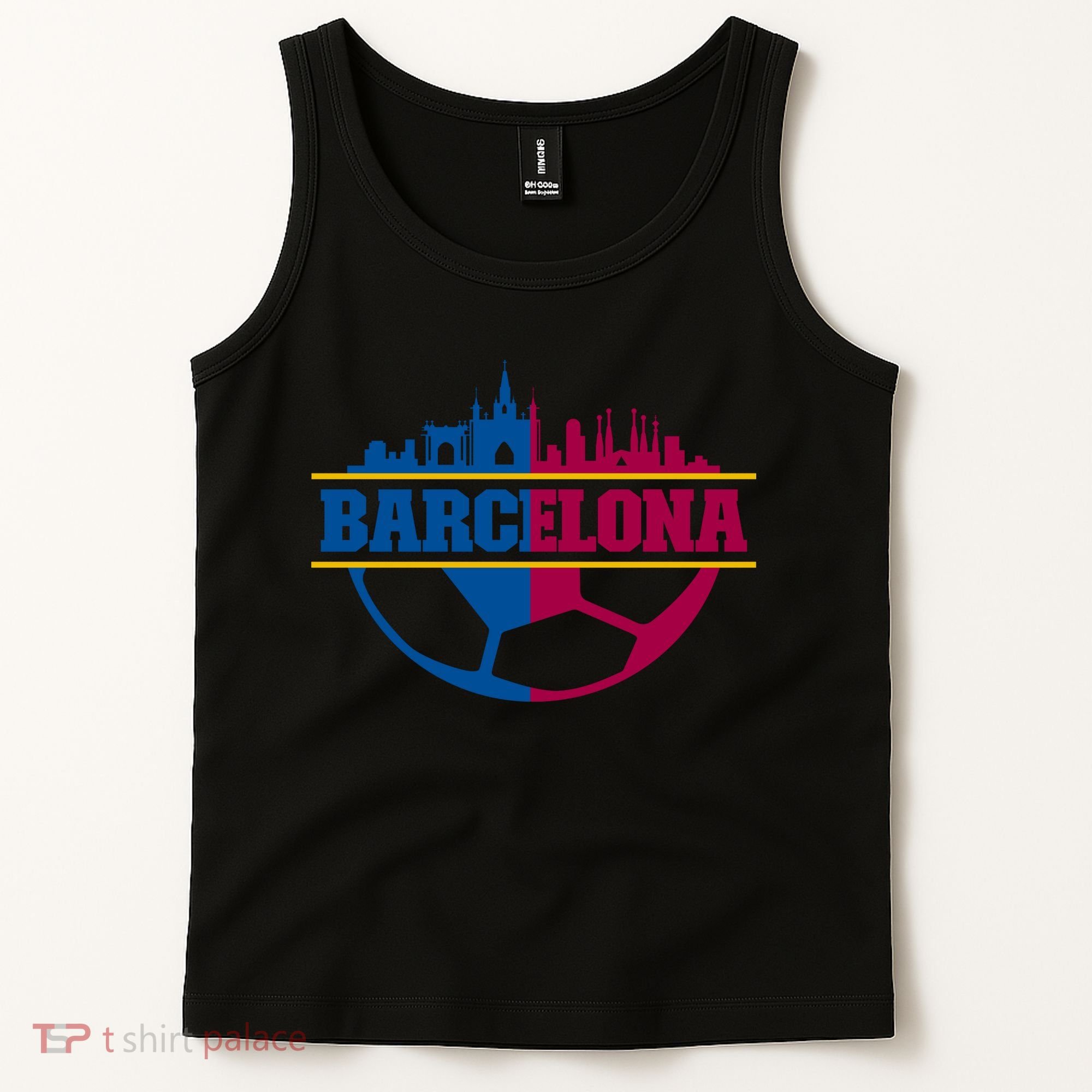 Cool Barcelona Team Euro City Tank Top