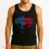 Cool Barcelona Team Euro City Tank Top thumb 3