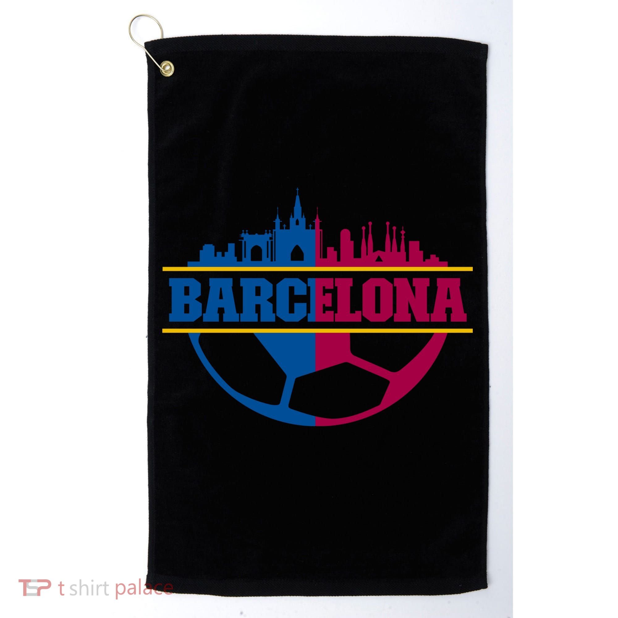Cool Barcelona Team Euro City Golf Towel