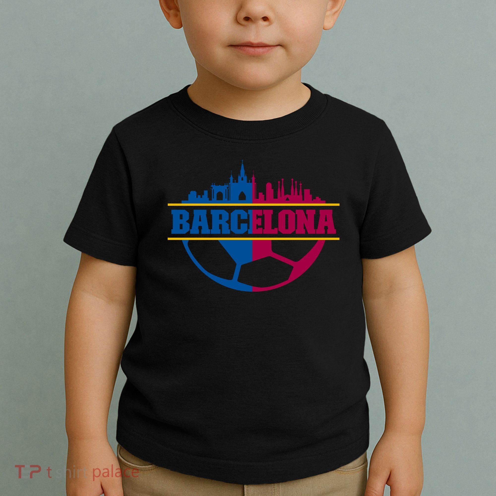 Cool Barcelona Team Euro City Toddler T-Shirt