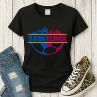 Cool Barcelona Team Euro City Women's T-Shirt thumb 3