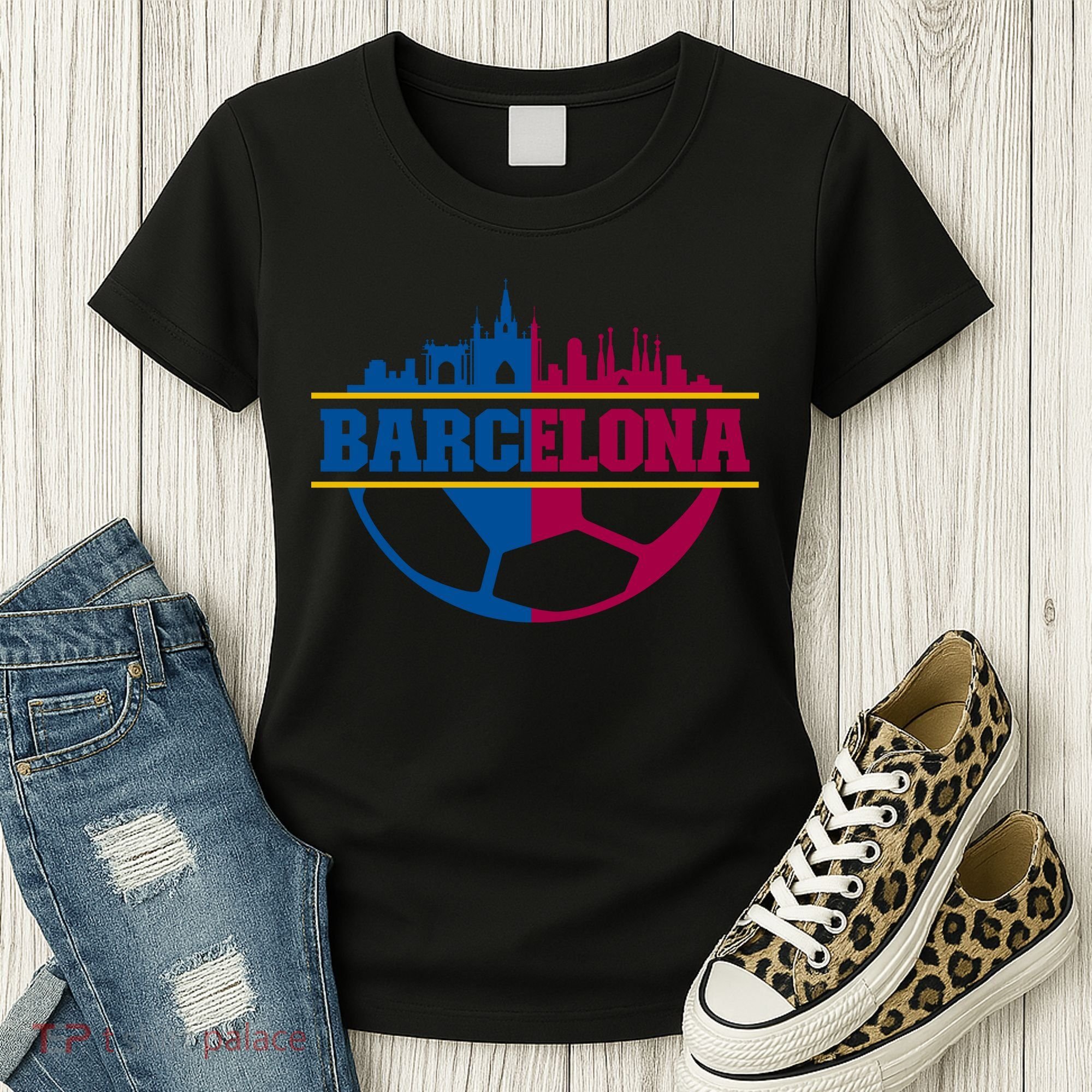Cool Barcelona Team Euro City Women's T-Shirt