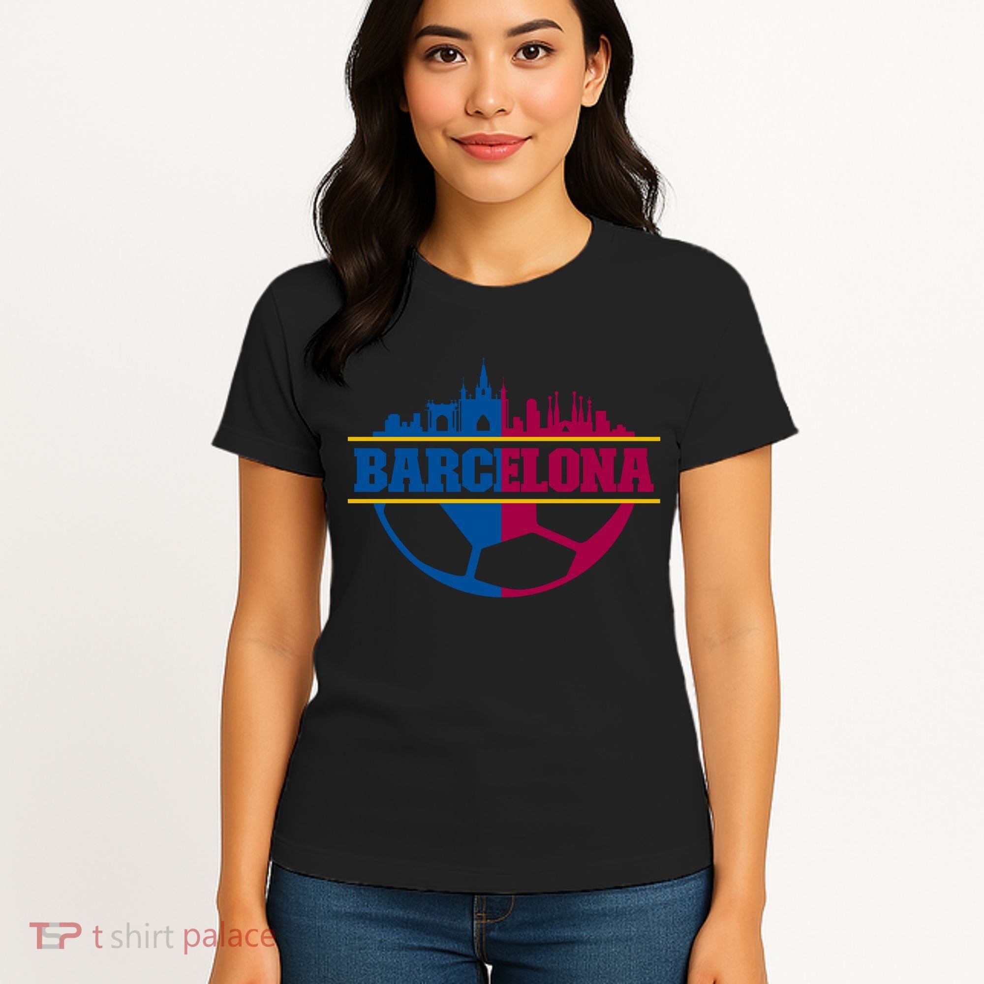 Cool Barcelona Team Euro City Women's T-Shirt