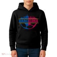 Cool Barcelona Team Euro City Kids Hoodie thumb 4