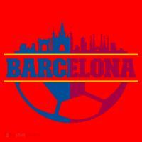 Cool Barcelona Team Euro City Santa Hat thumb 1