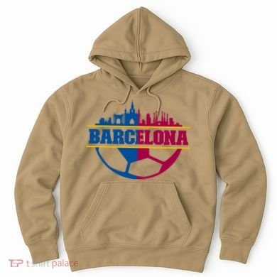 Cool Barcelona Team Euro City Hoodie