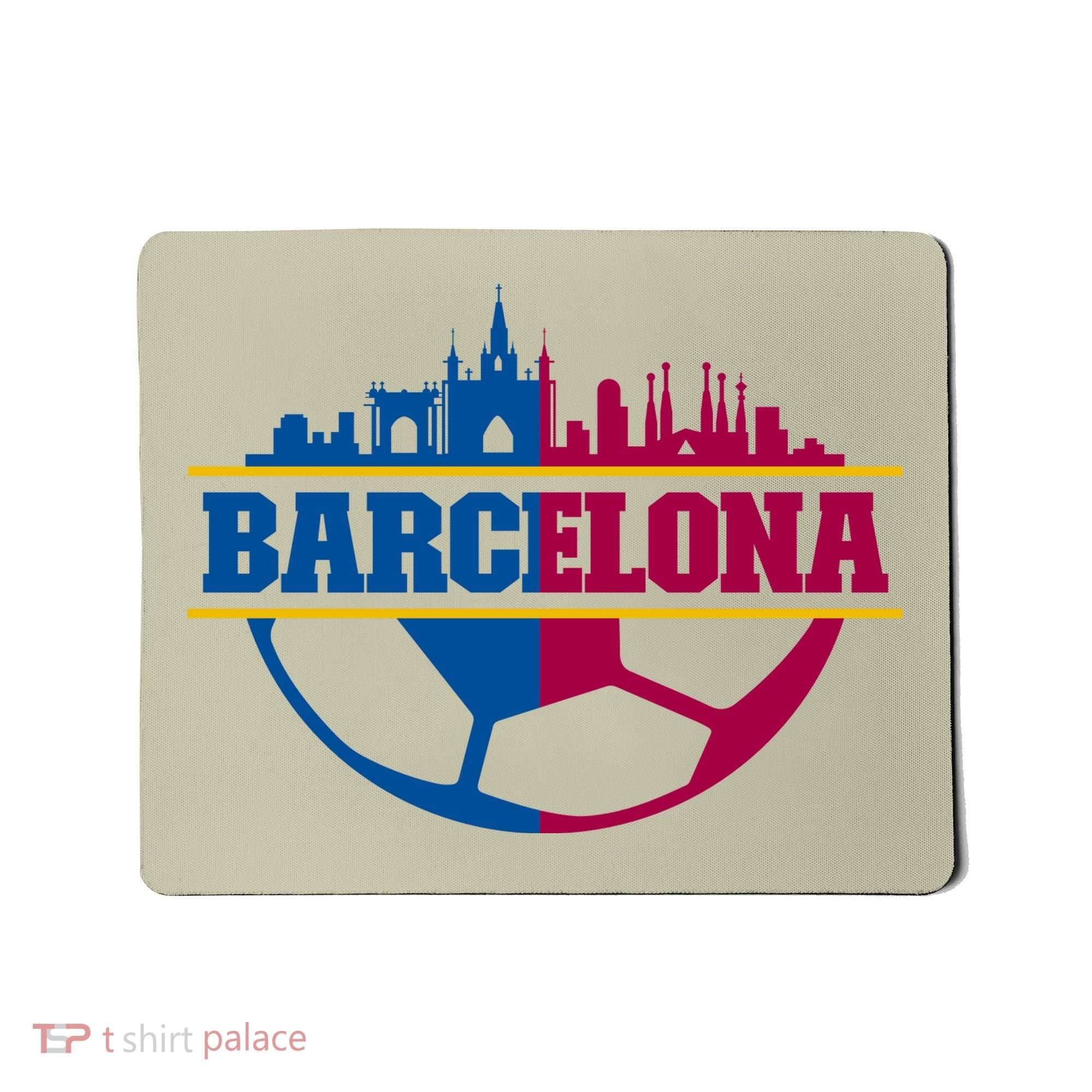 Cool Barcelona Team Euro City Mousepad