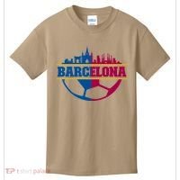 Cool Barcelona Team Euro City Kids T-Shirt thumb 0