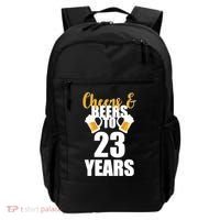 Personalize Cheers & Beers Custom Birthday Year Backpack thumb 0