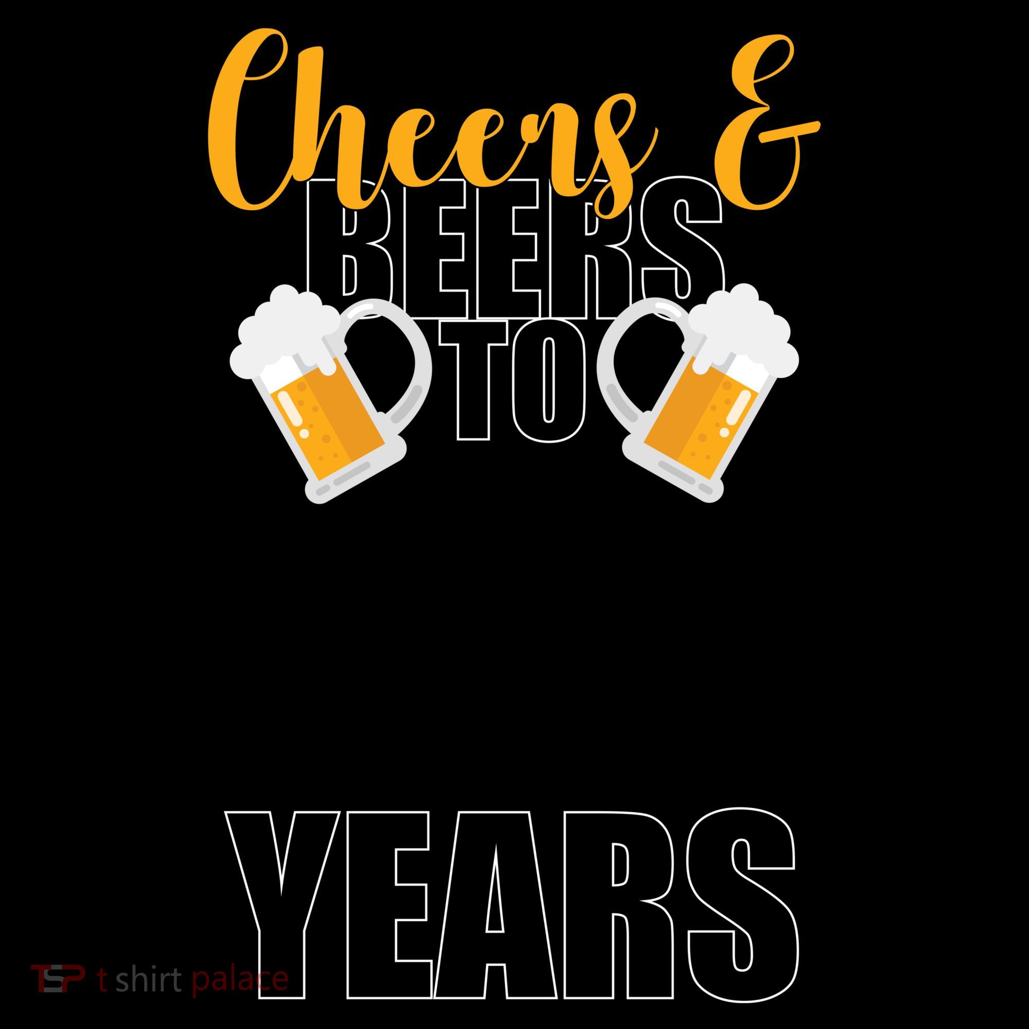 Personalize Cheers & Beers Custom Birthday Year Coffee Mug