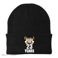 Personalize Cheers & Beers Custom Birthday Year Beanie thumb 0