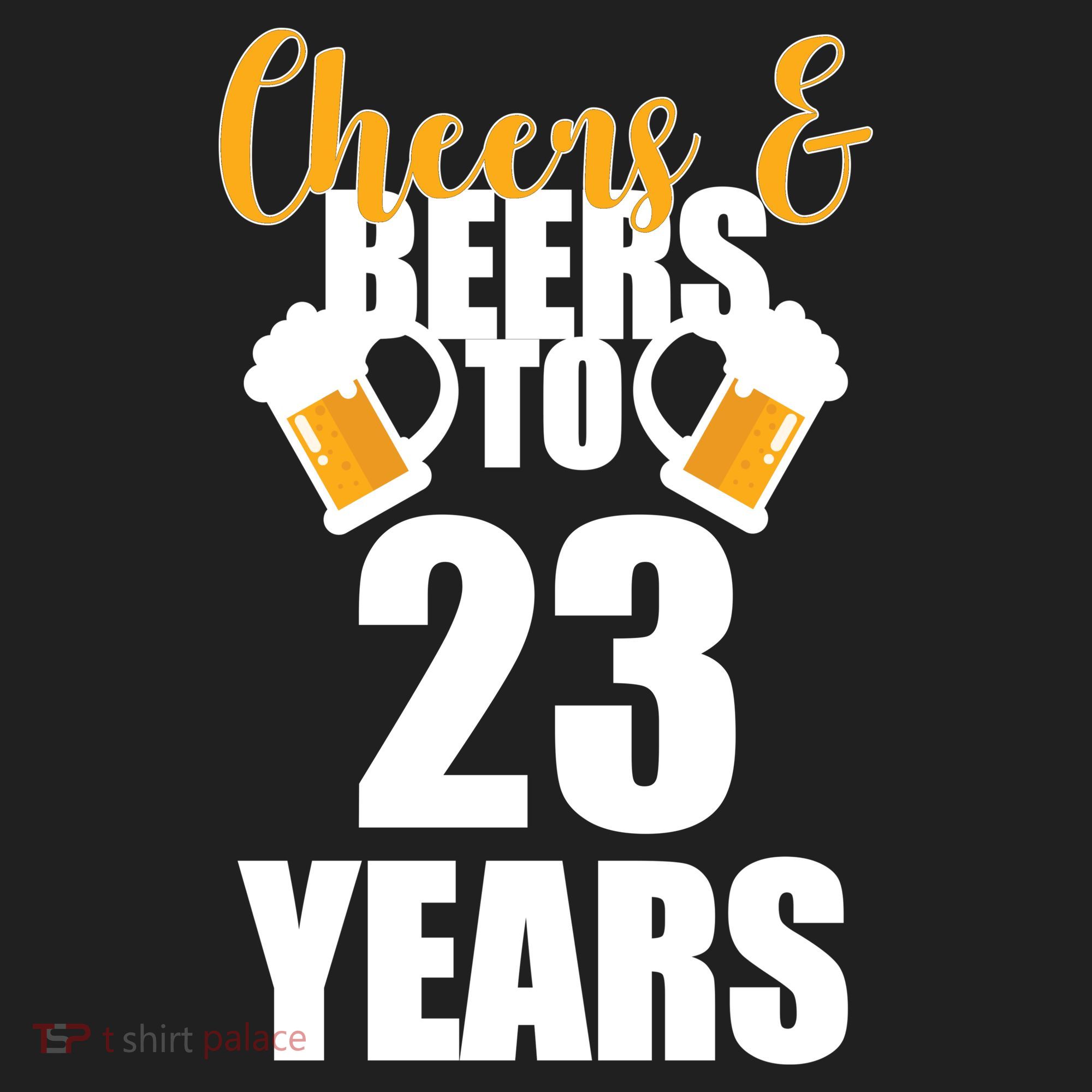 Personalize Cheers & Beers Custom Birthday Year Beanie