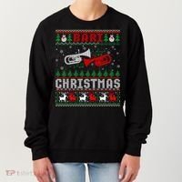 Christmas Bari Ugly Sweater Gift Baritone Lover Xmas Gift Cool Gift Women's Sweatshirt thumb 0