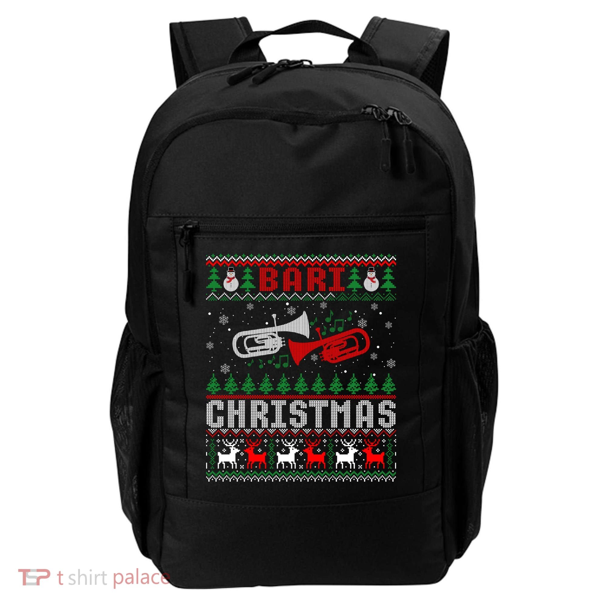 Christmas Bari Ugly Sweater Gift Baritone Lover Xmas Gift Cool Gift Backpack