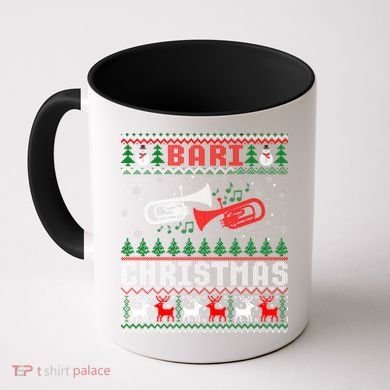 Christmas Bari Ugly Sweater Gift Baritone Lover Xmas Gift Cool Gift Coffee Mug