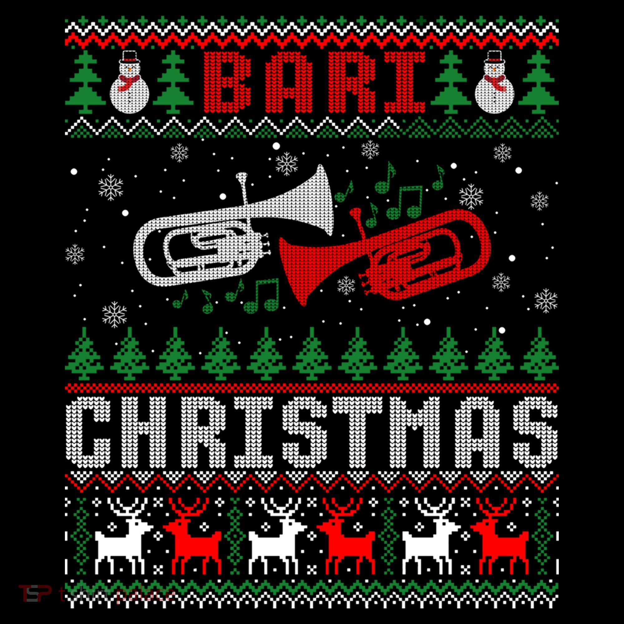 Christmas Bari Ugly Sweater Gift Baritone Lover Xmas Gift Cool Gift Coffee Mug
