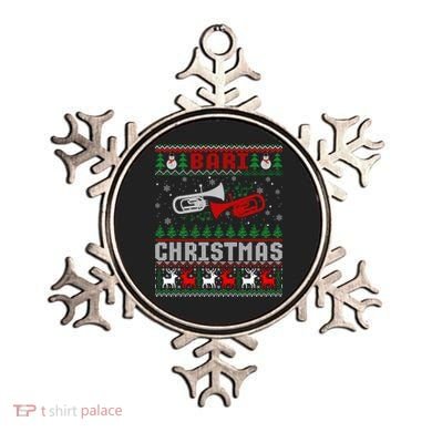 Christmas Bari Ugly Sweater Gift Baritone Lover Xmas Gift Cool Gift Ornament