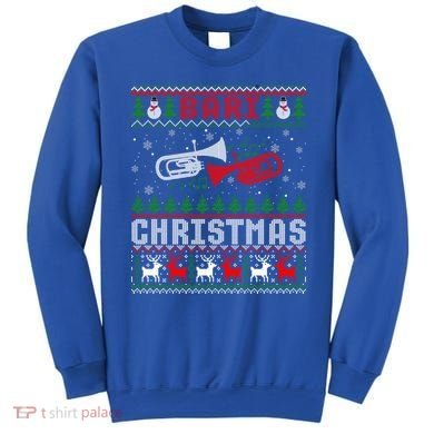 Christmas Bari Ugly Sweater Gift Baritone Lover Xmas Gift Cool Gift Sweatshirt