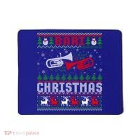Christmas Bari Ugly Sweater Gift Baritone Lover Xmas Gift Cool Gift Mousepad thumb 0