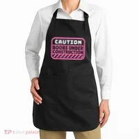 Caution Boobs Under Construction Cancer Apron thumb 2