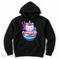 Cute Baby Unicorn Ramen Bowl Hoodie thumb 0