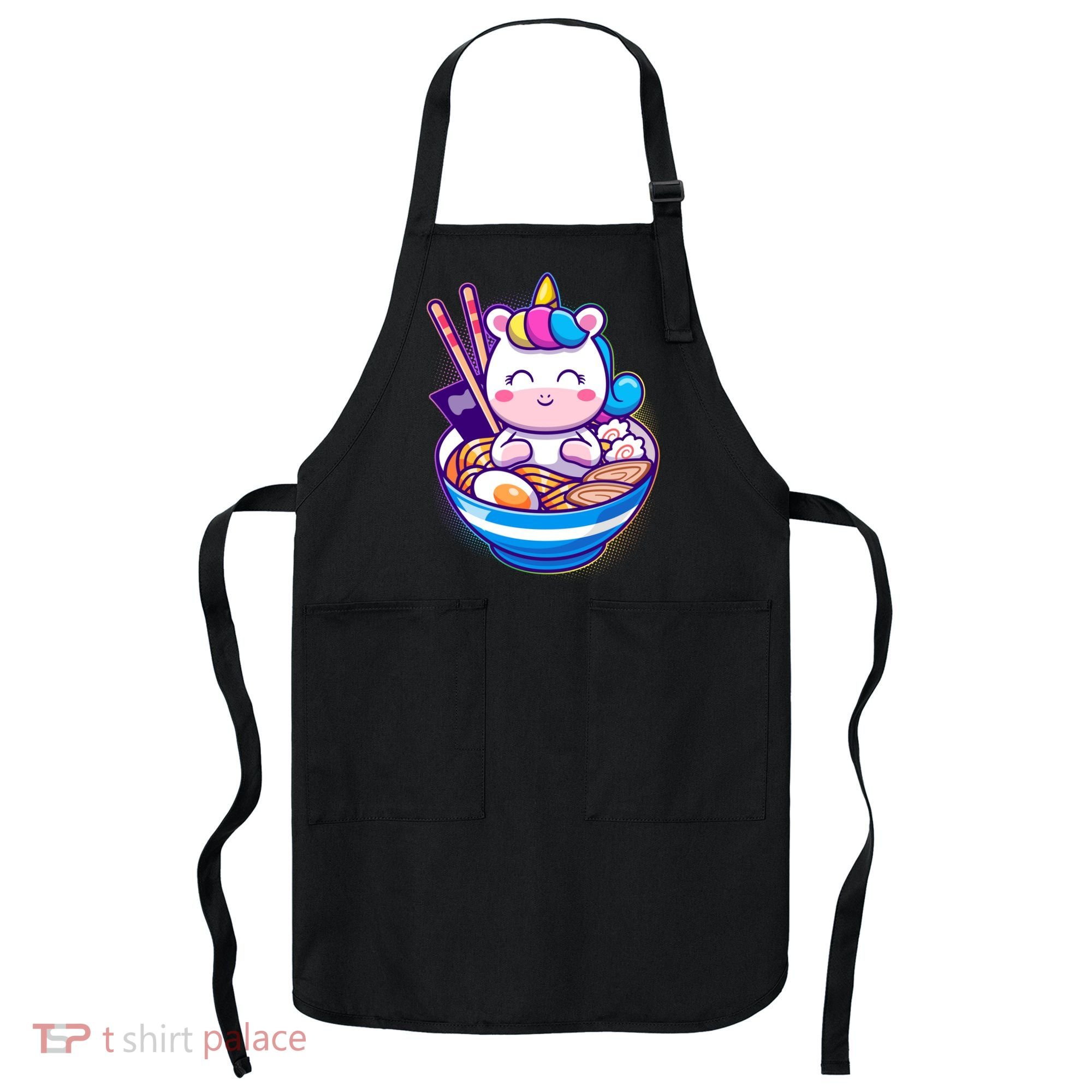 Cute Baby Unicorn Ramen Bowl Apron