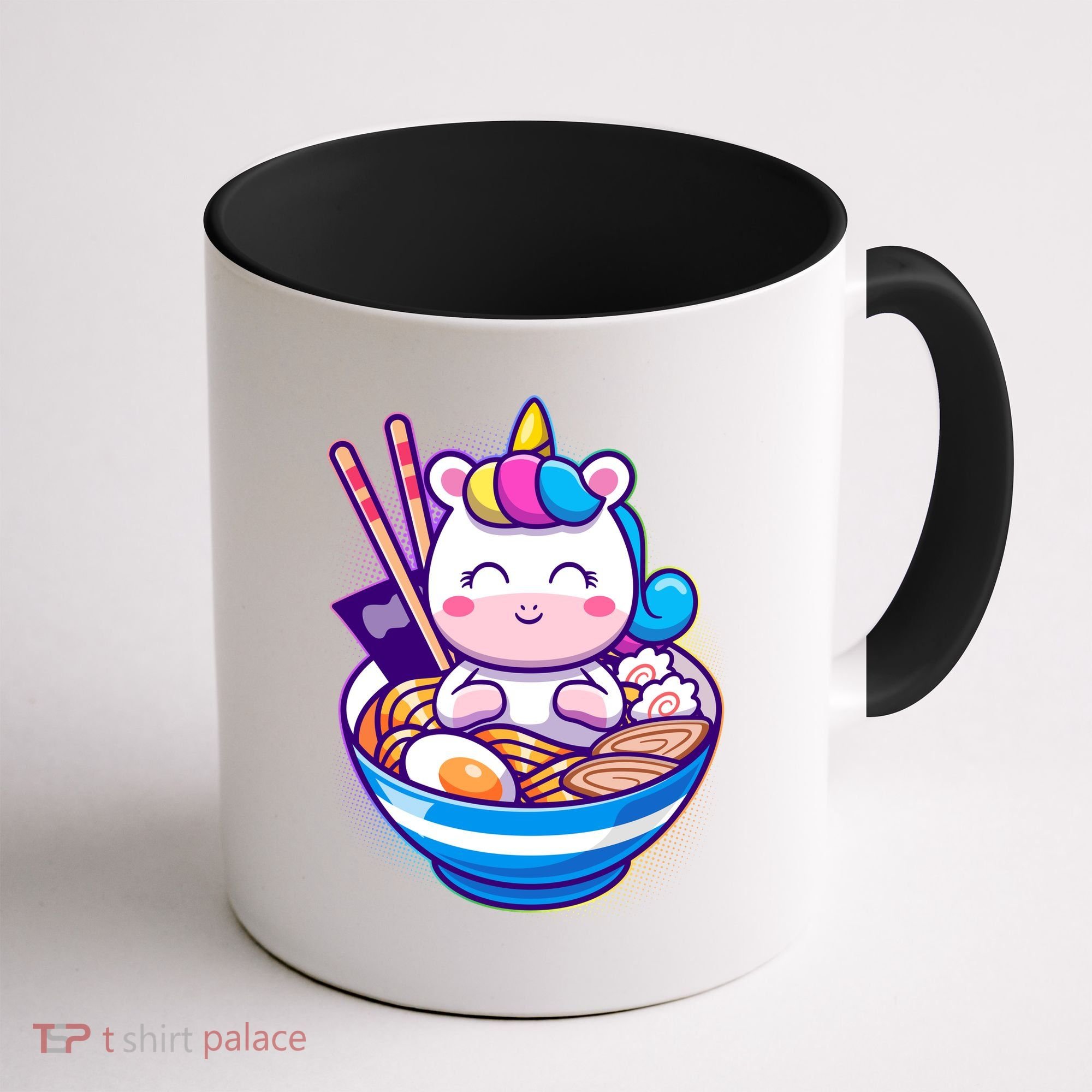 Cute Baby Unicorn Ramen Bowl Coffee Mug