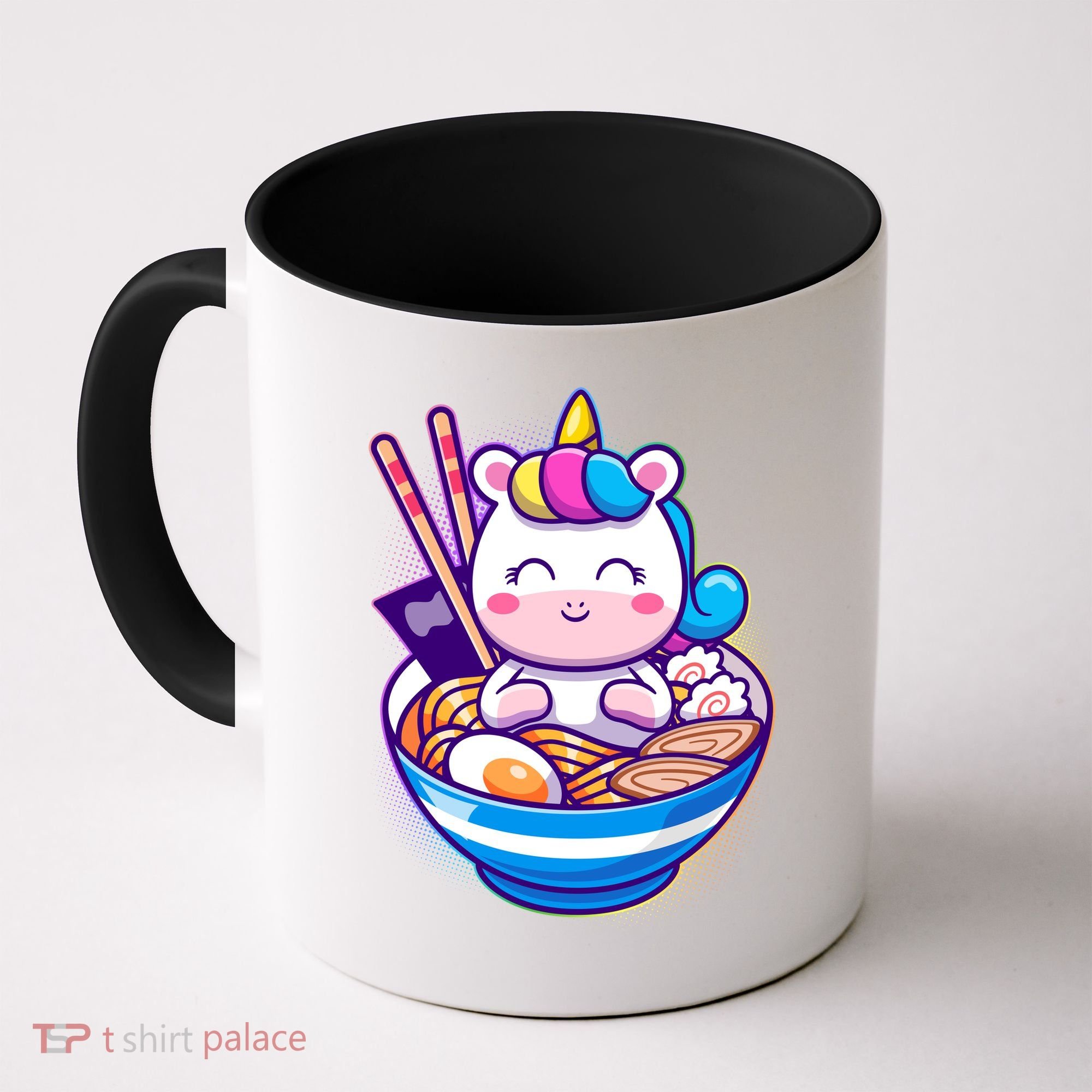 Cute Baby Unicorn Ramen Bowl Coffee Mug