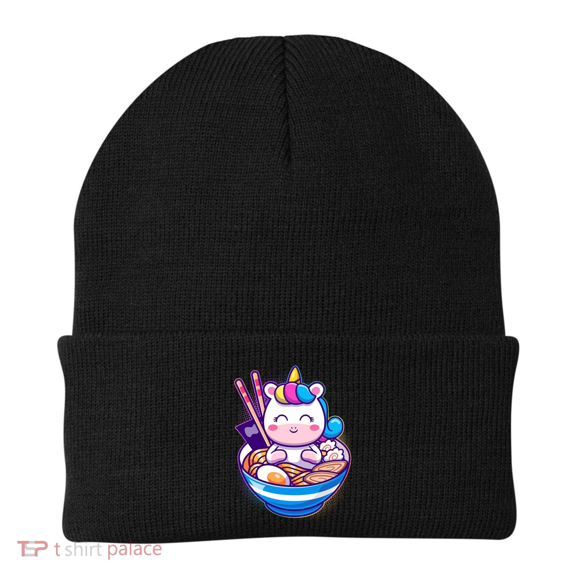 Cute Baby Unicorn Ramen Bowl Beanie