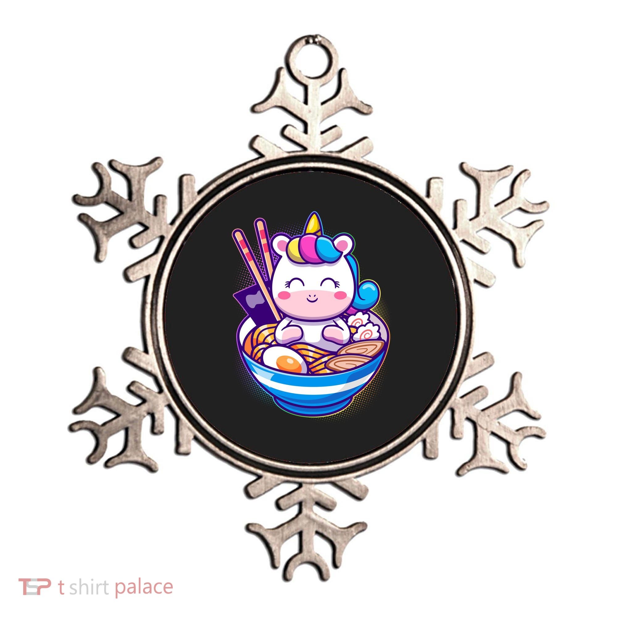 Cute Baby Unicorn Ramen Bowl Ornament