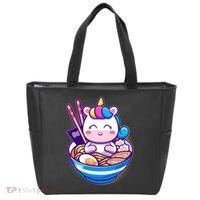 Cute Baby Unicorn Ramen Bowl Tote Bag thumb 0