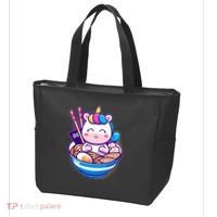 Cute Baby Unicorn Ramen Bowl Tote Bag thumb 3