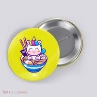 Cute Baby Unicorn Ramen Bowl Button thumb 0