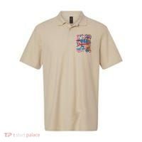 Coquette Bow USA 4th Of July American Flag Independence Day Polo thumb 0