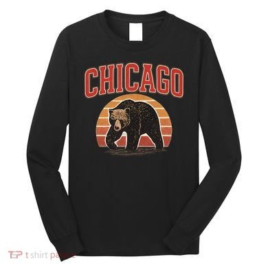 Chicago Bear Vintage Long Sleeve Shirt