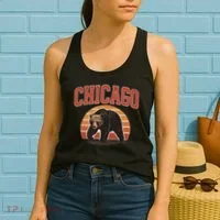Chicago Bear Vintage Women's Tank Top thumb 2