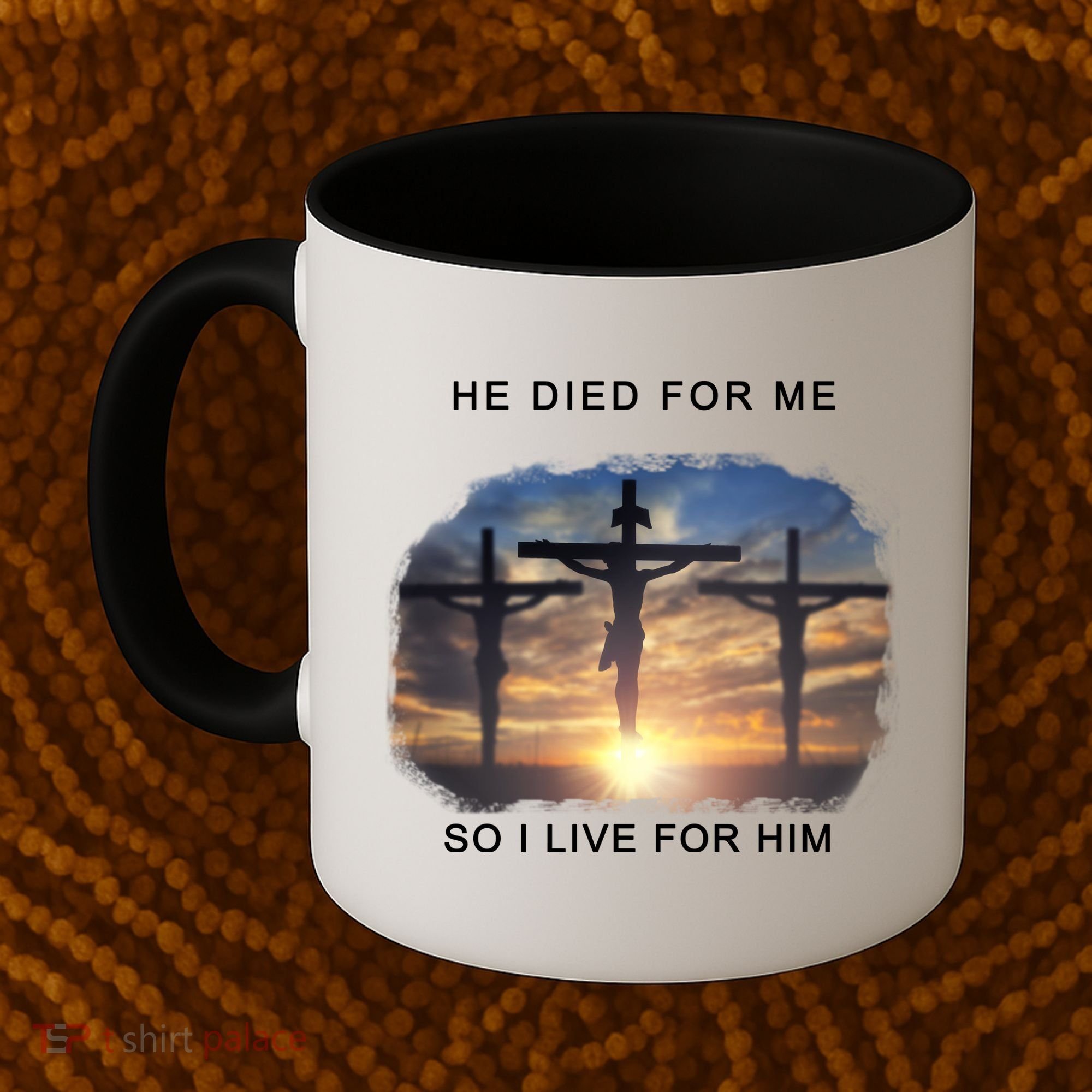 Christian Bible Verse Jesus Died For Me Coffee Mug