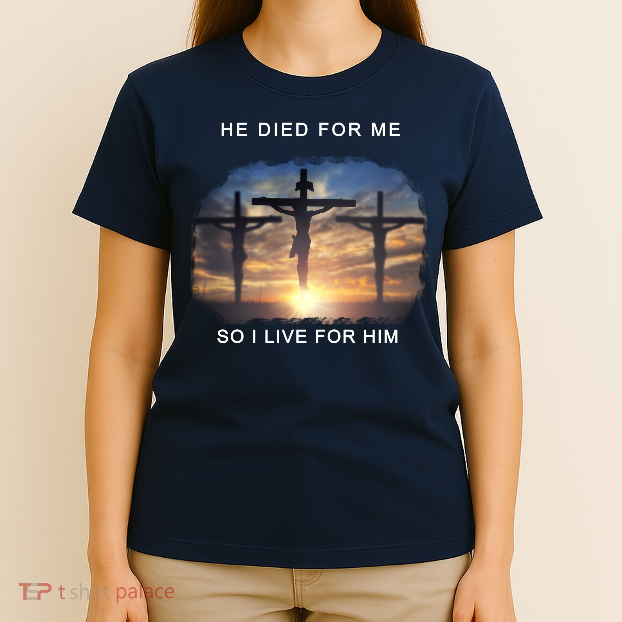 Christian Bible Verse Jesus Died For Me T-Shirt