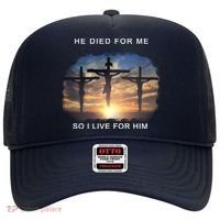 Christian Bible Verse Jesus Died For Me Hat thumb 0