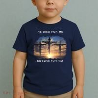 Christian Bible Verse Jesus Died For Me Toddler T-Shirt thumb 2