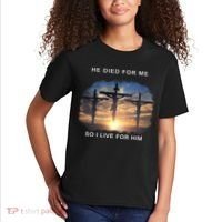 Christian Bible Verse Jesus Died For Me Kids T-Shirt thumb 2