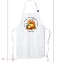 Christian Bible Verse I Praise Him In Every Fall Season Apron thumb 0