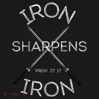 Christian Bible Verse Iron Sharpens Iron Prov 2717 Backpack thumb 2