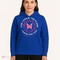 Christian Bible Verse Butterfly Christ Jesus Gift Hoodie thumb 5